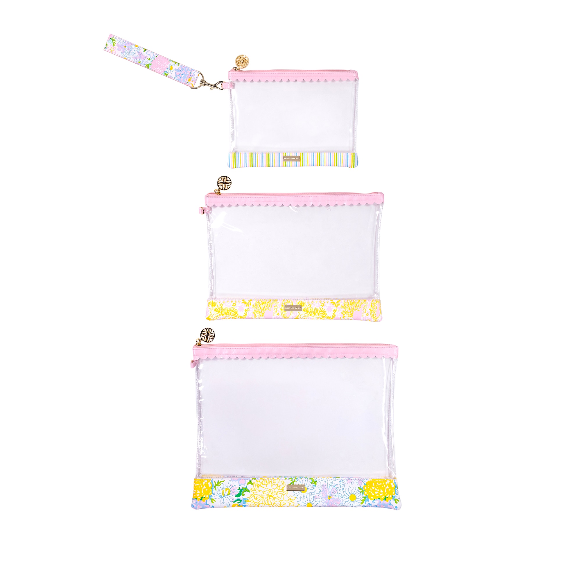Lilly Pulitzer Carryall Trio Pouch Set - Lilly Garden Home