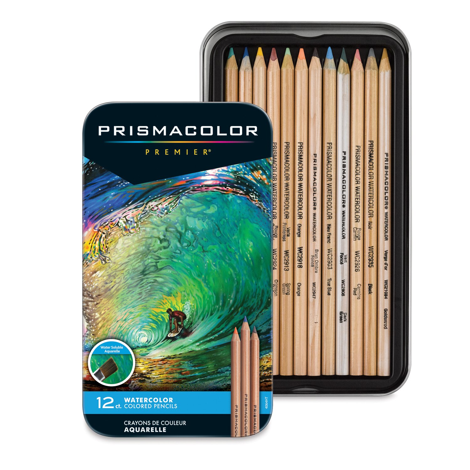 Prismacolor Watercolor Pencil Set - Assorted Colors Set of 12