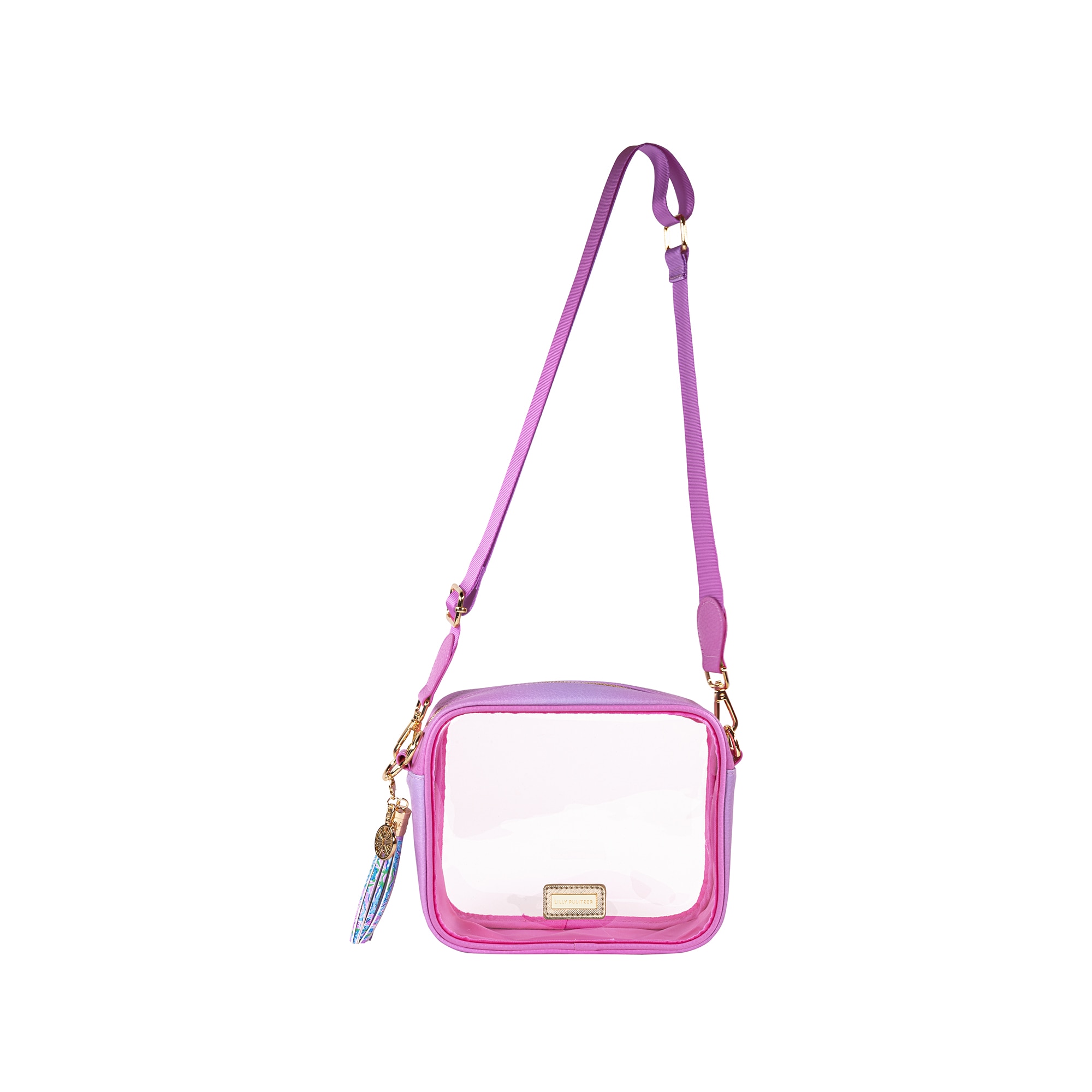 Lilly Pulitzer Game Day Bag - Lilac Opal to Confetti Pink Ombre