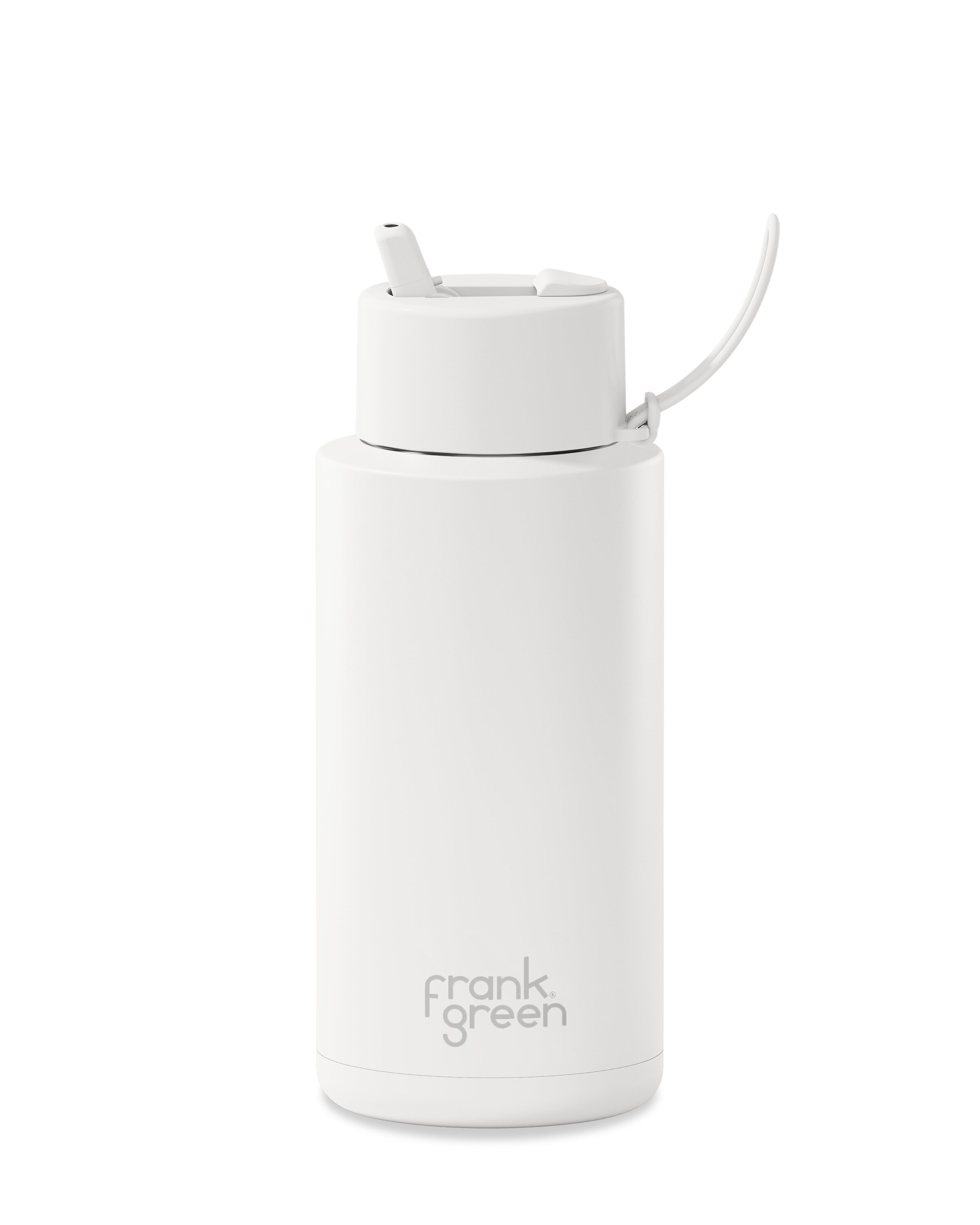 frank green 34oz Reusable Bottle - Flip Straw Lid