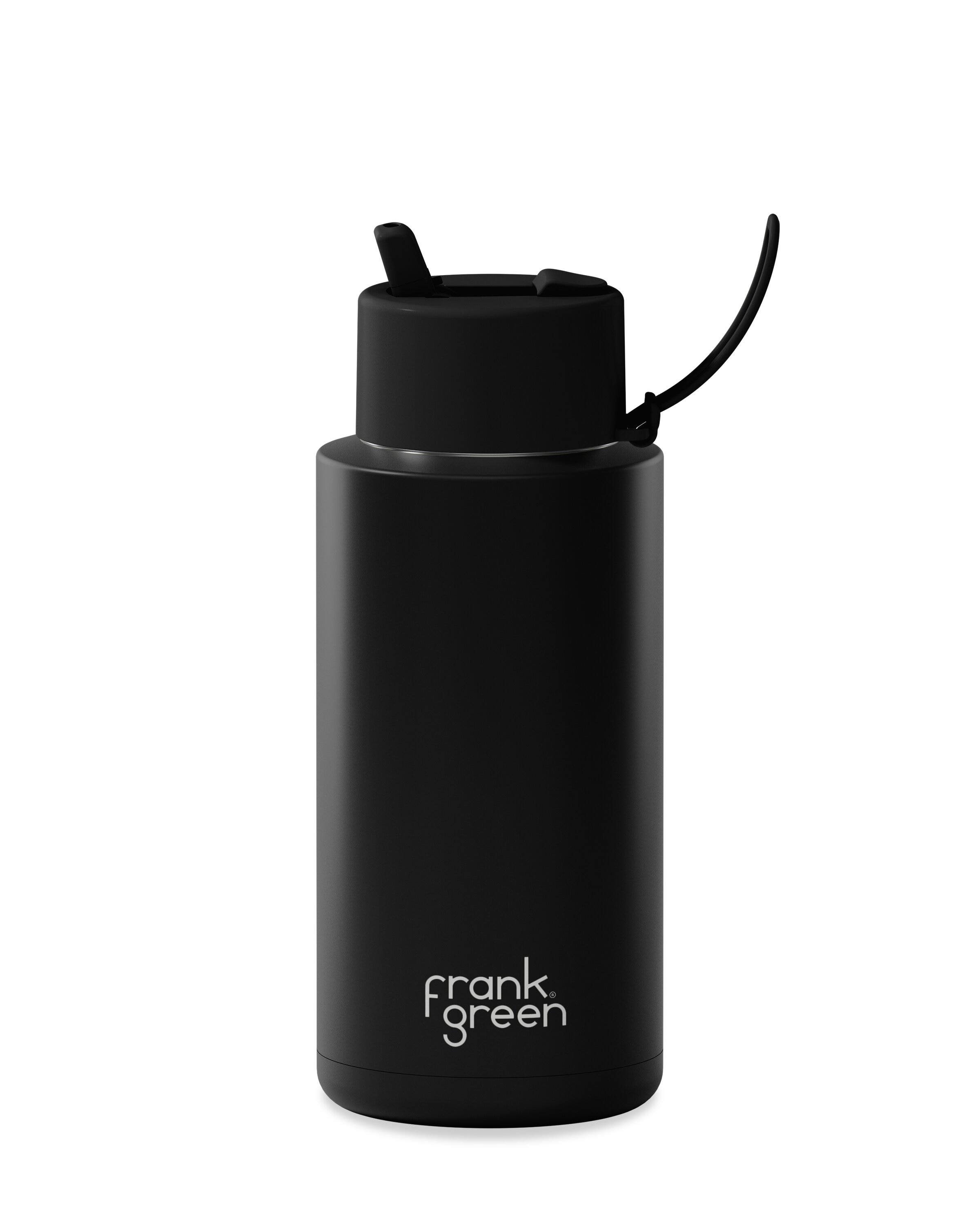 frank green 34oz Reusable Bottle - Flip Straw Lid