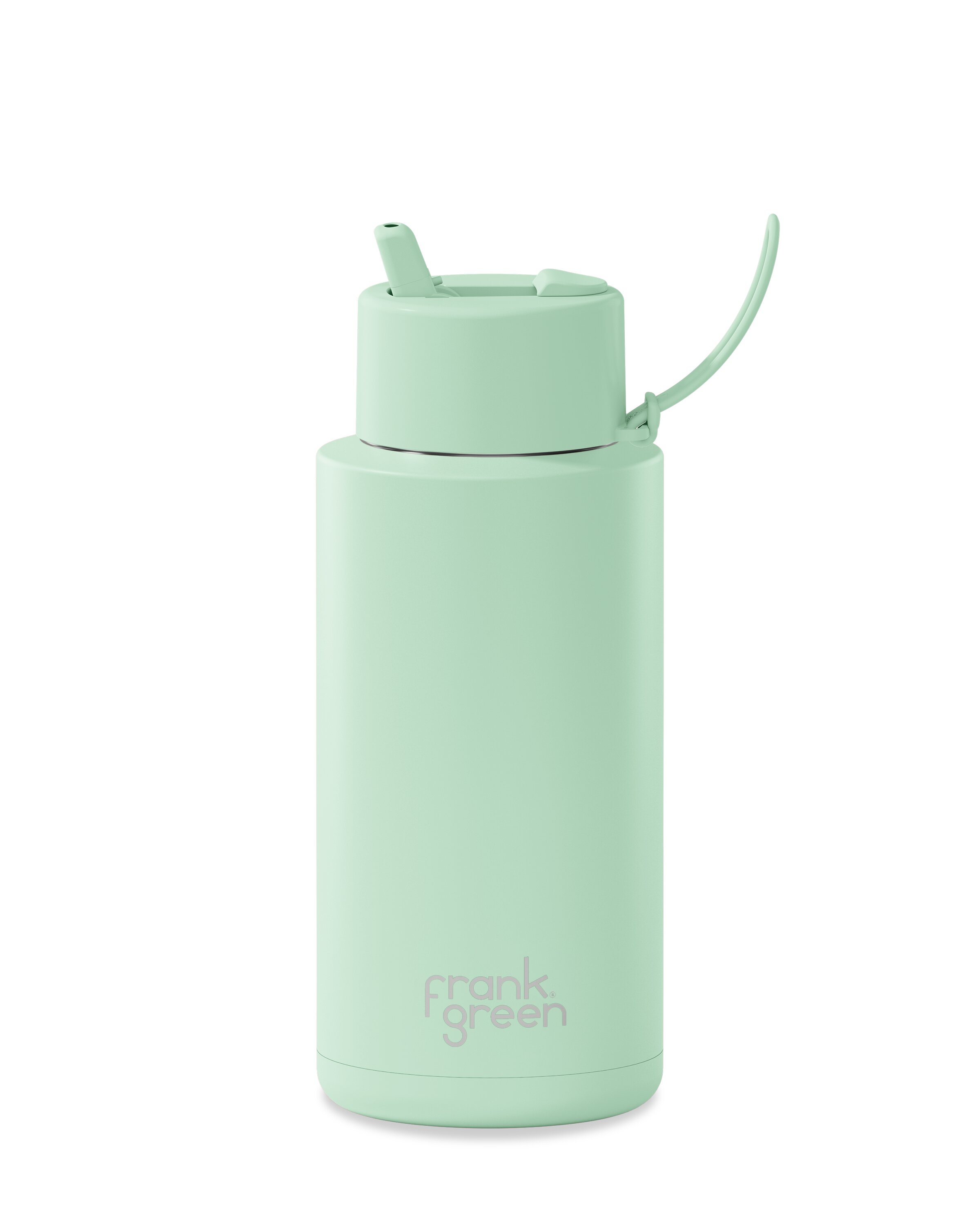 frank green 34oz Reusable Bottle - Flip Straw Lid