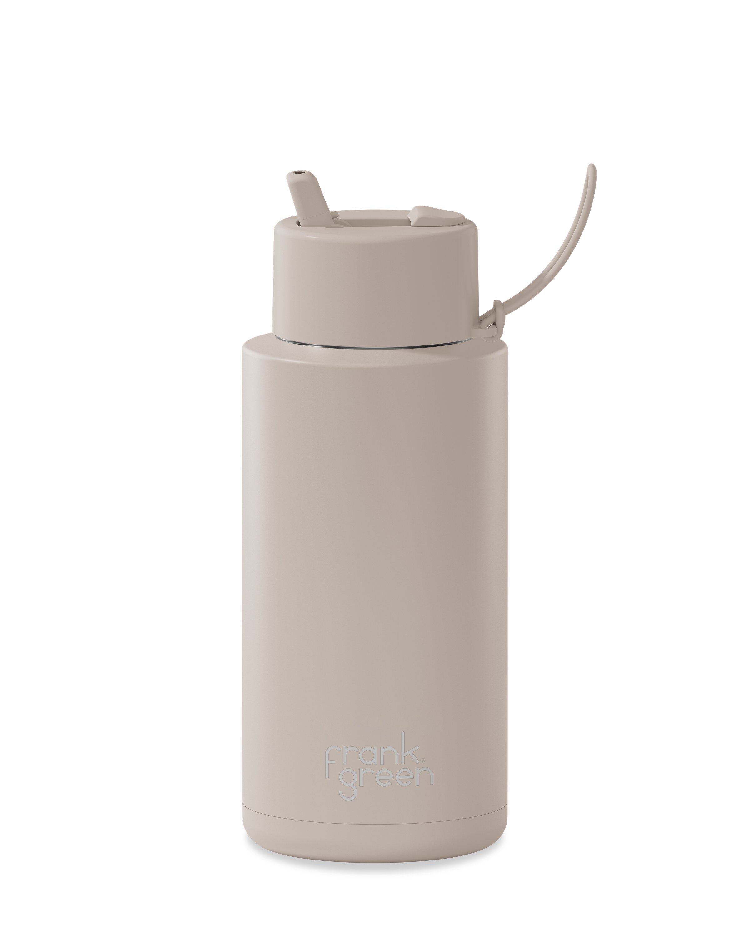 frank green 34oz Reusable Bottle - Flip Straw Lid