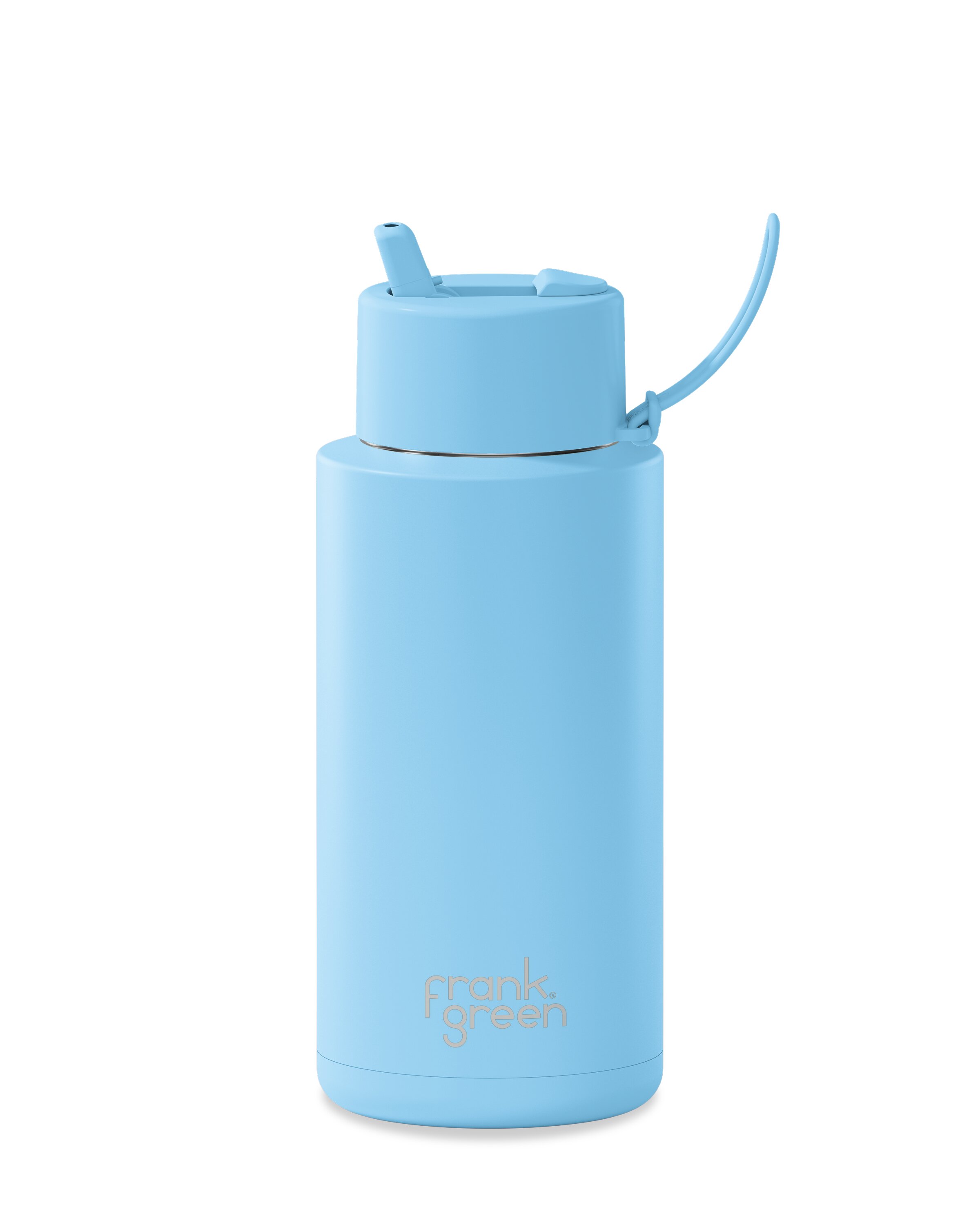 frank green 34oz Reusable Bottle - Flip Straw Lid