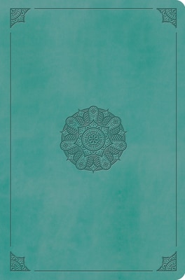 ESV Value Compact Bible (Trutone Turquoise Emblem Design)