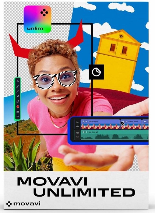 Movavi Unlimited 2026 Personal with AI for Mac 1-Year Subscription