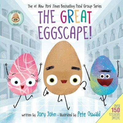 The Good Egg Presents: The Great Eggscape : Over 150 Stickers Inside: An Easter and Springtime Book for Kids [With Two Sticker Sheets]