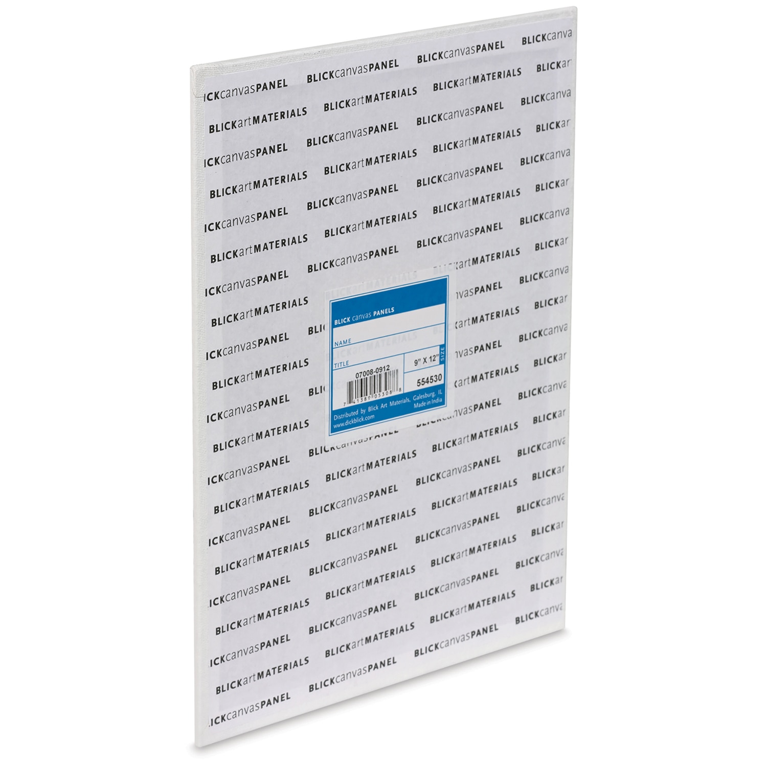 Blick Studio Cotton Canvas Panel - 9" x 12"