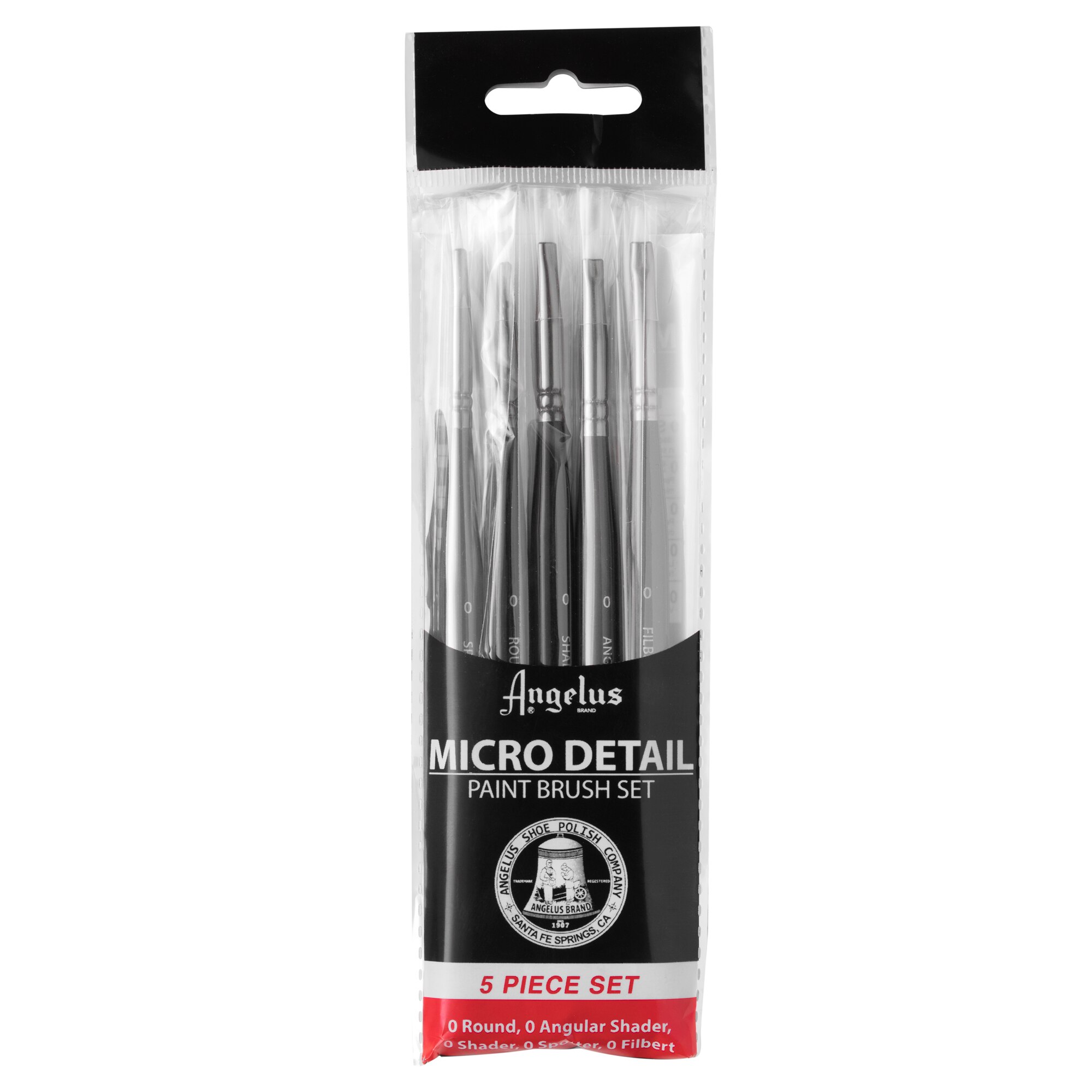 Acrylic Brushes Micro Detail Set
