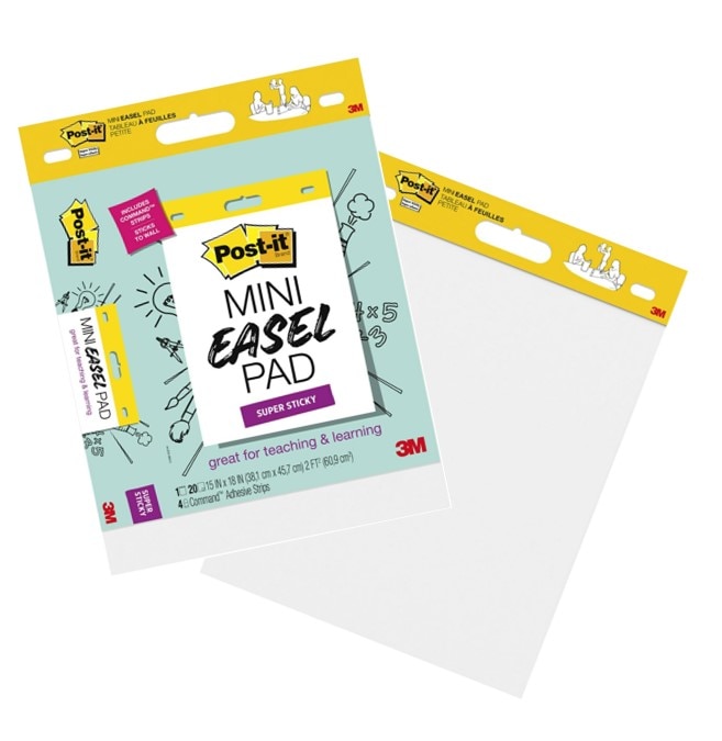 Post-it(R) Super Sticky Mini Easel Pad Set of 2 (10% SAVINGS!)