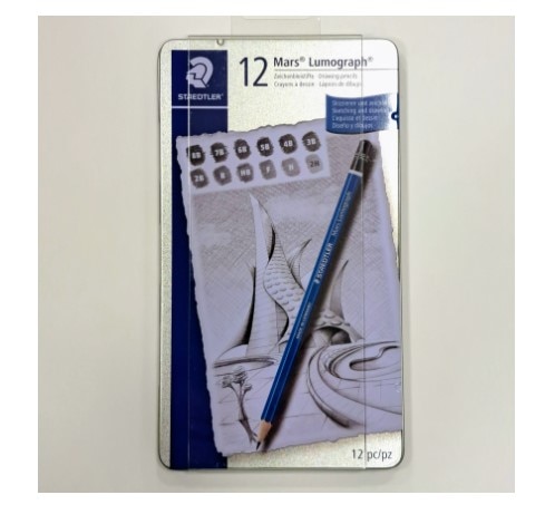 Staedtler Lumograph Pencil Set, 12-Pencils, Soft Degrees