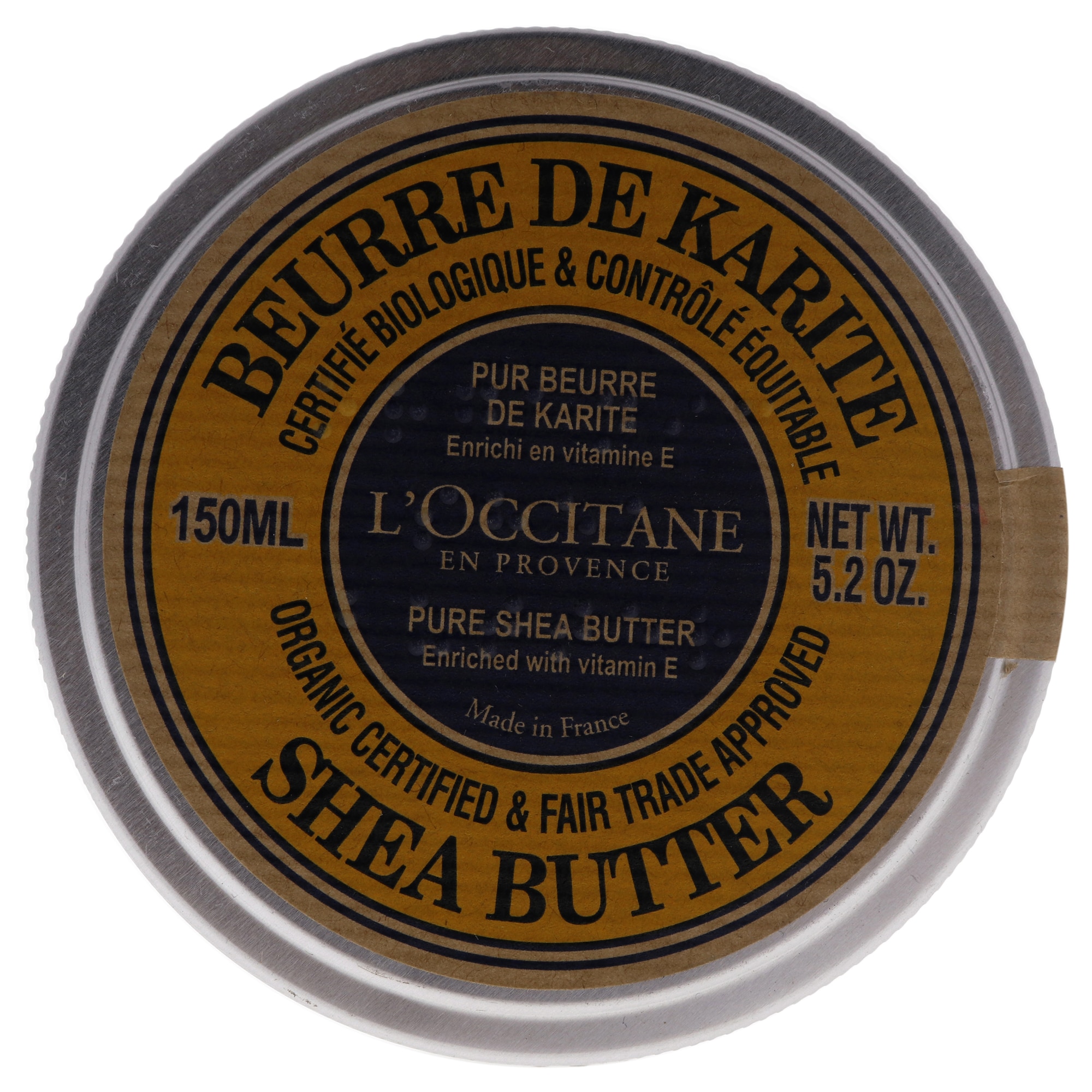 Organic Pure Shea Butter - LOccitane- 5.2 oz