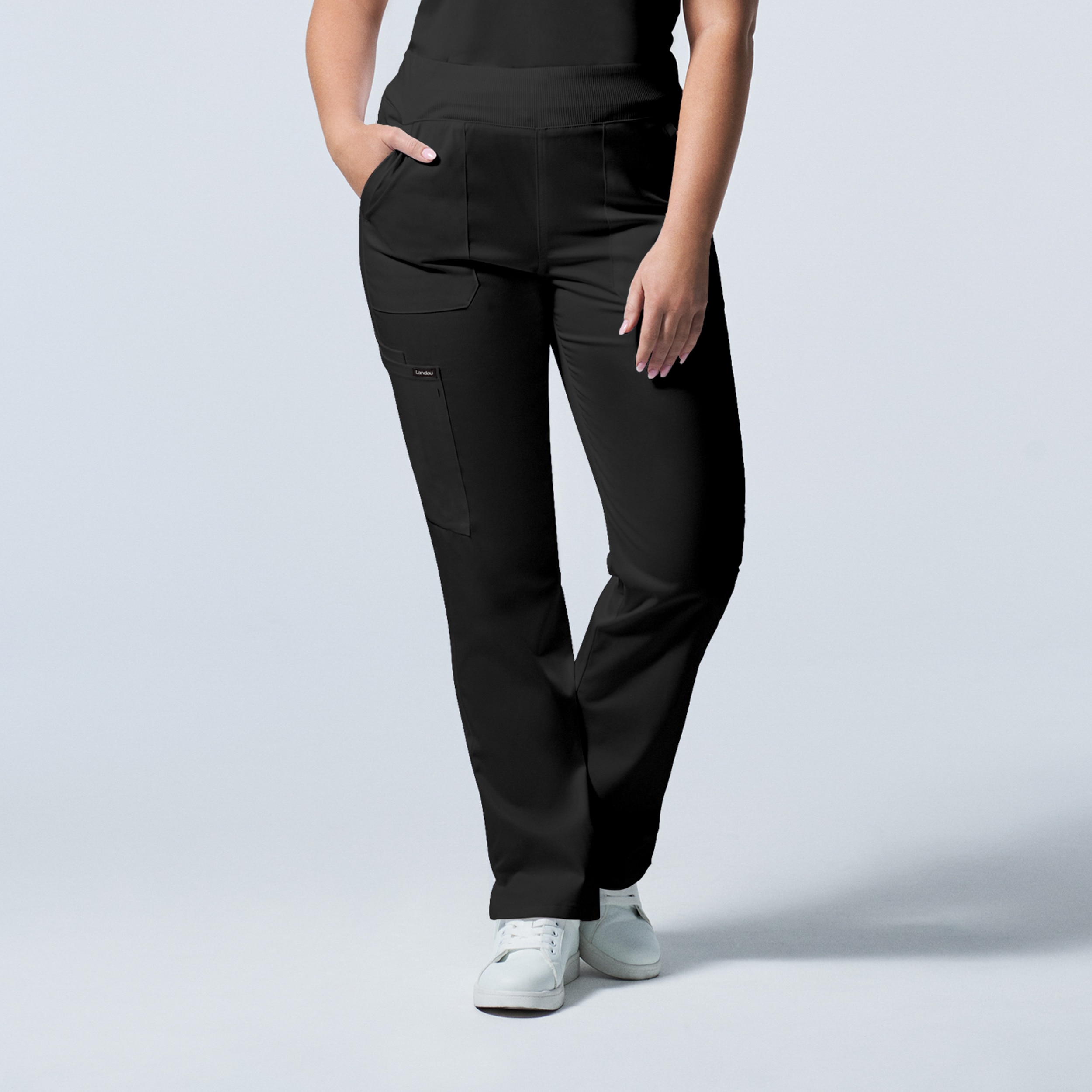 Proflex Womens Yoga Pant W/Cargo Pockets (LB405 Petite)
