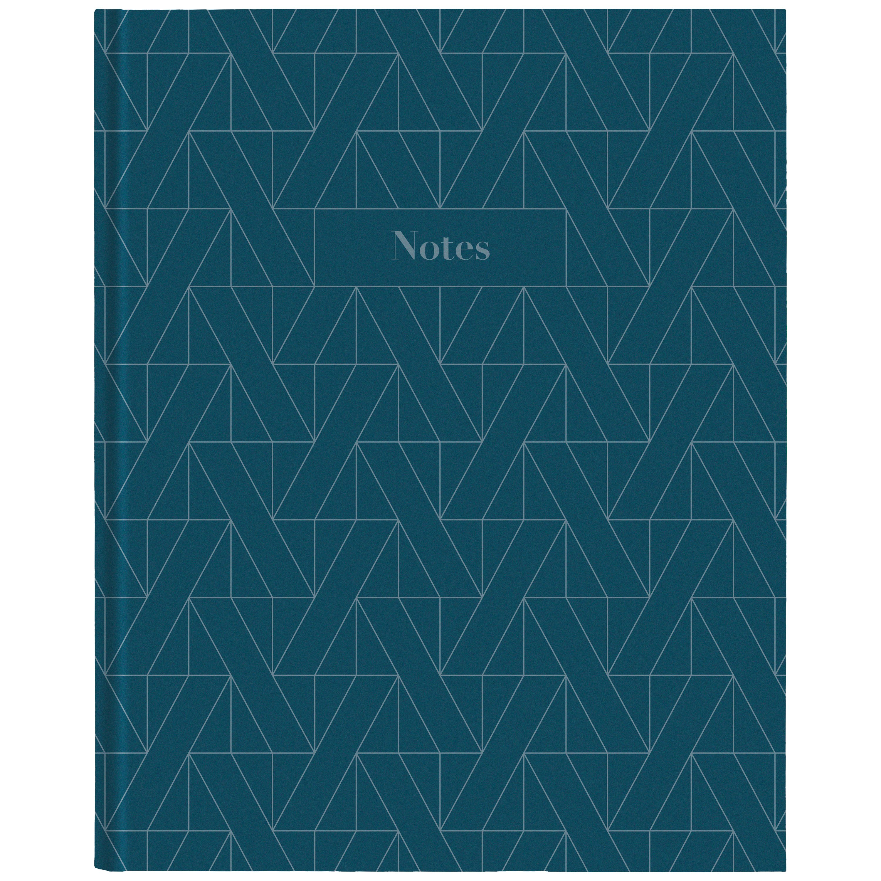 Mead Cambridge(R) Crisp Navy Journal 96 Sheets Hardcover Medium 8" x 10"