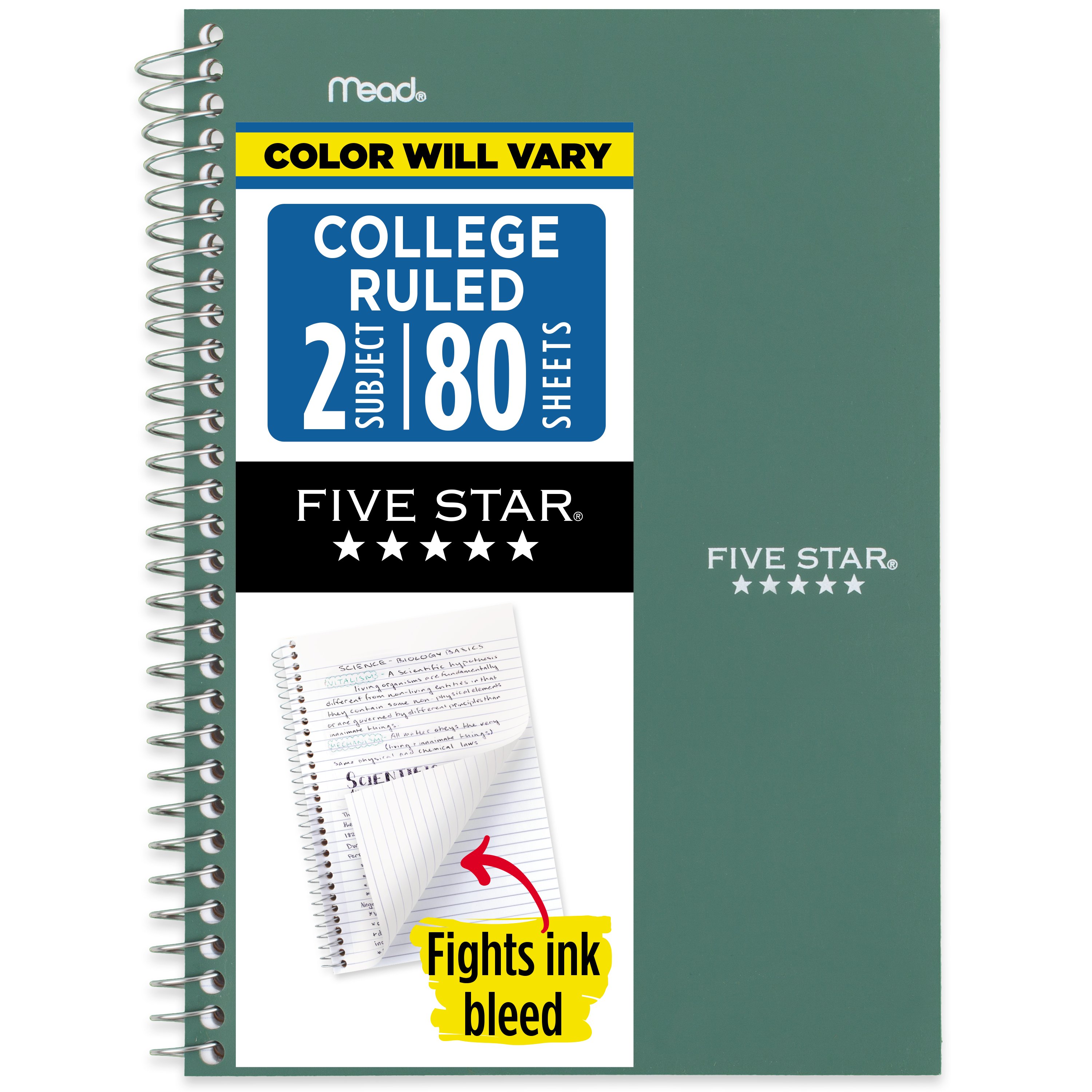 Mead Cambridge(R) Natural Teal Journal 96 Sheets Hardcover Small 8 1/4" x 5 3/4"