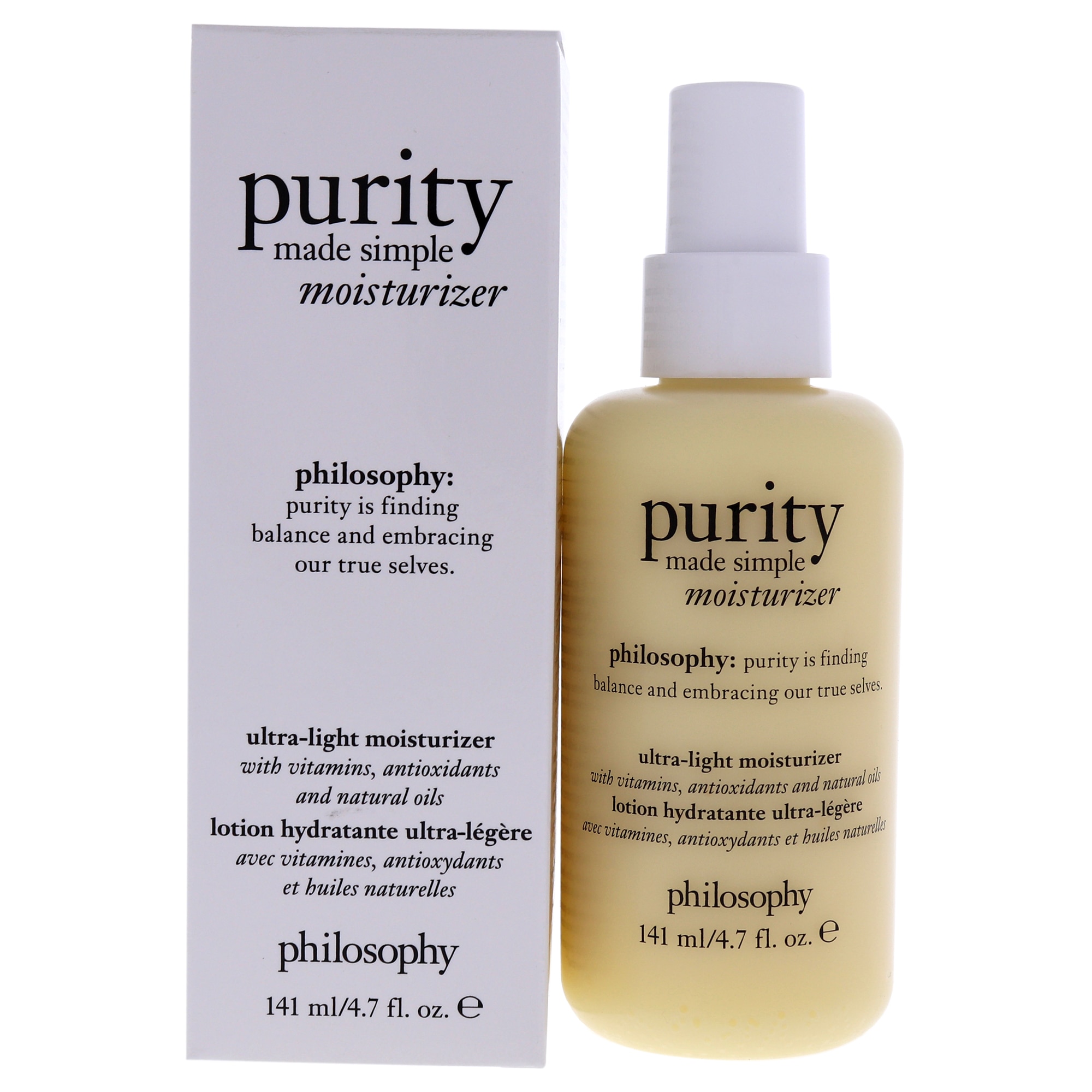 Purity Made Simple Ultra Light Moisturizer - Philosophy- 4.7 oz