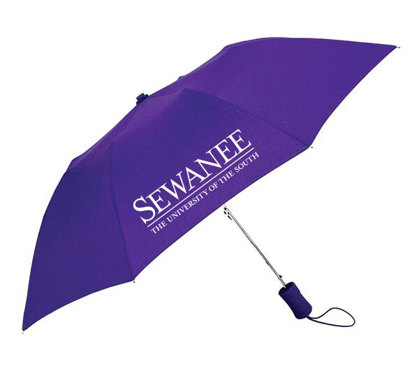 "The Victory" Solid Emblematic Umbrella Automatic Folding 42" Coverage