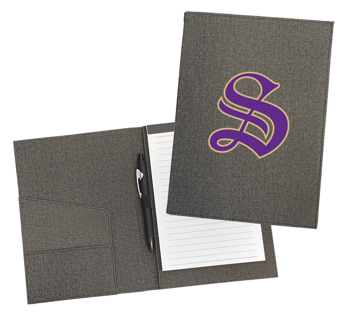 Imprinted Padfolio with Notepad