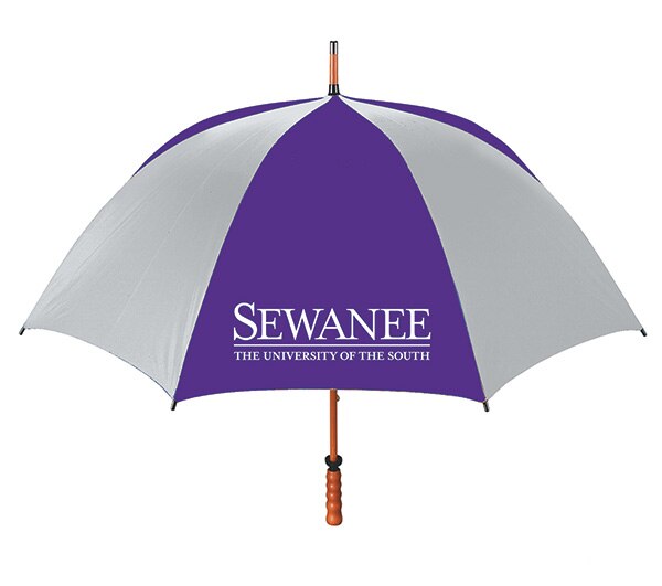 Univ of the South Book & Supply "The Eagle" Sporty Wood Shaft Golf Umbrella 62"