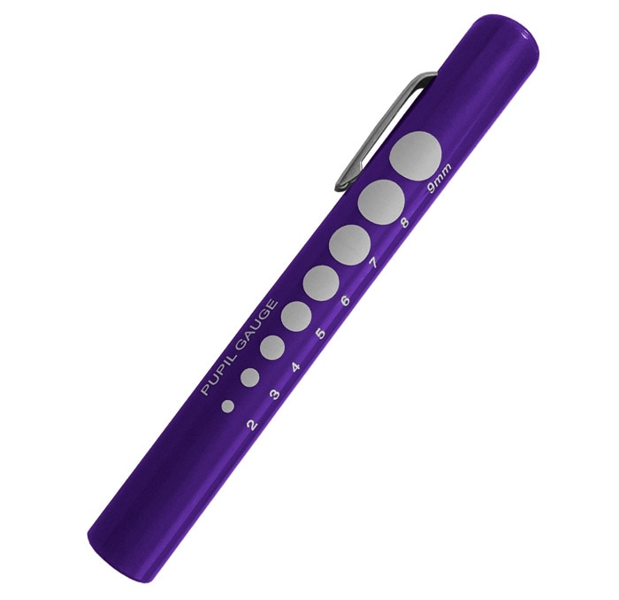 Pupil Gauge Reusable Penlight