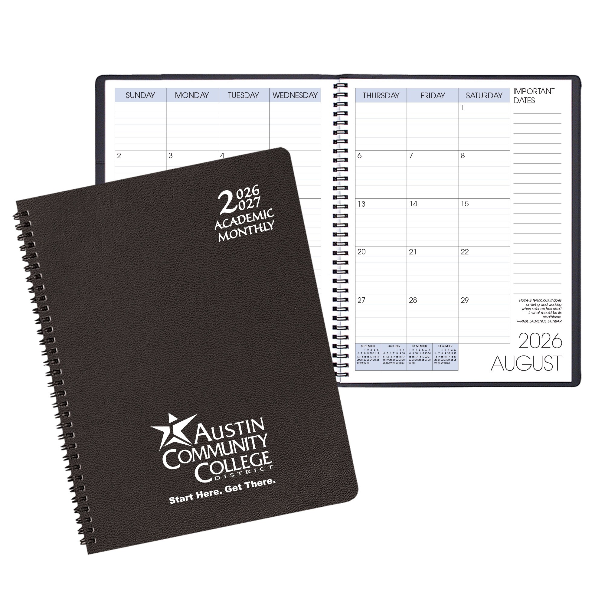Payne '26-'27 Imprinted Academic Monthly Planner