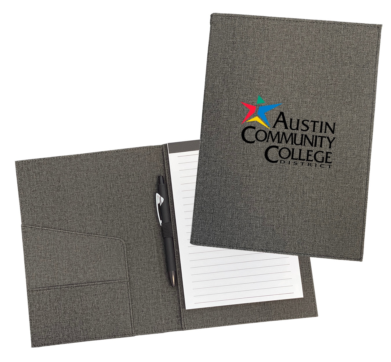 Imprinted Padfolio with Notepad