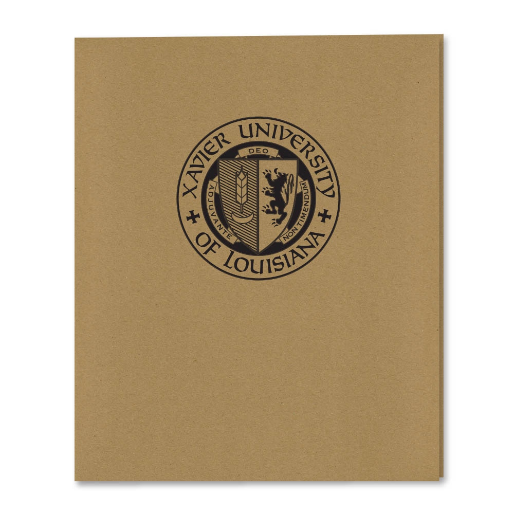 Recycled Emblematic Kraft 2 Pocket Folder