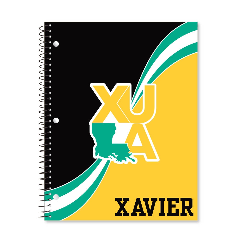 Digi Curve Divide 1 Subject 11"x8.5" 70 Count College Ruled Spiral Notebook
