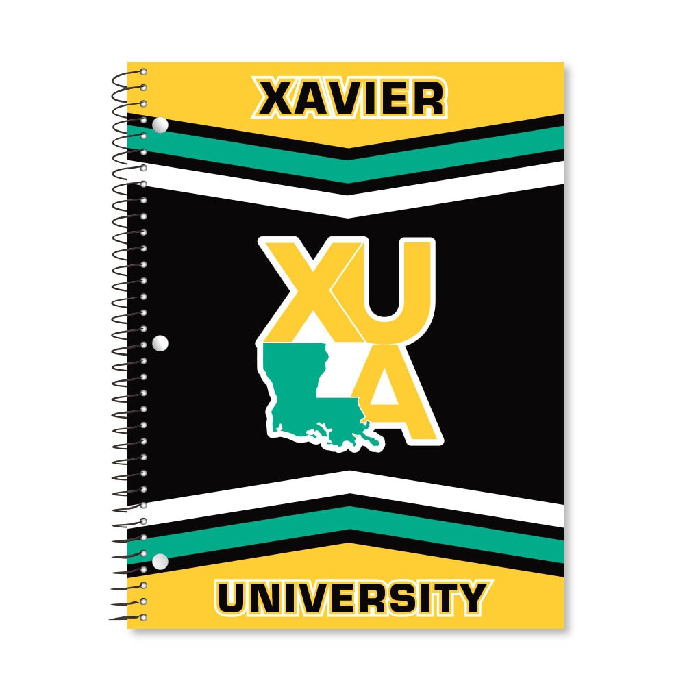 Digi Color Warp 1 Subject 11"x8.5" 70 Count College Ruled Spiral Notebook