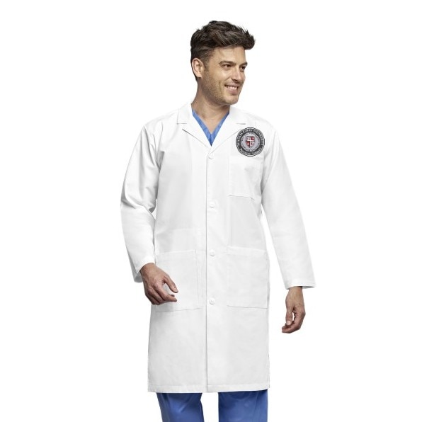 WC4 Men's Faculty Length Coat White