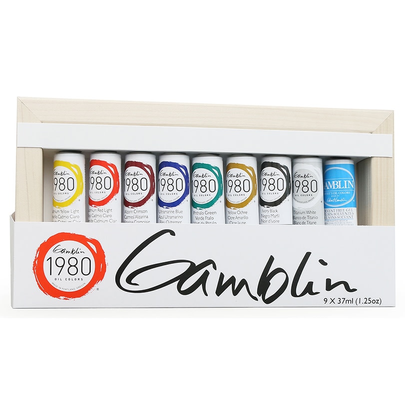 Gamblin 1980 Oil Color Introductory Set