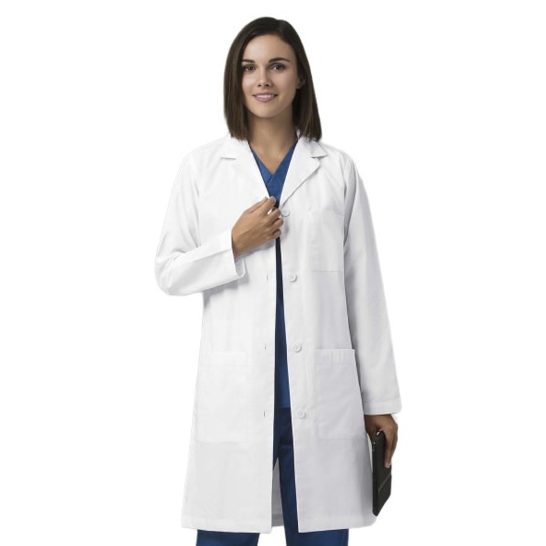 WC5 Women's Faculty Length Coat White WHITE