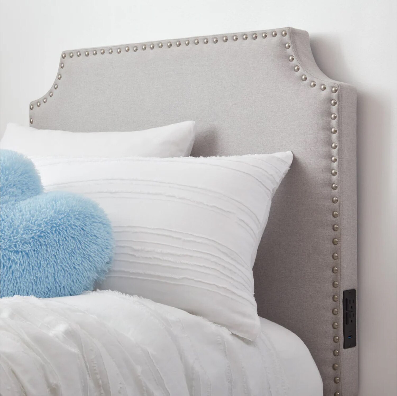 Dormify Jordyn Charging Headboard - Twin/Twin XL