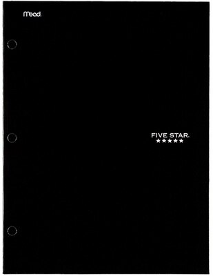 Five Star 4Pocket Paper Folder Assorted Colors