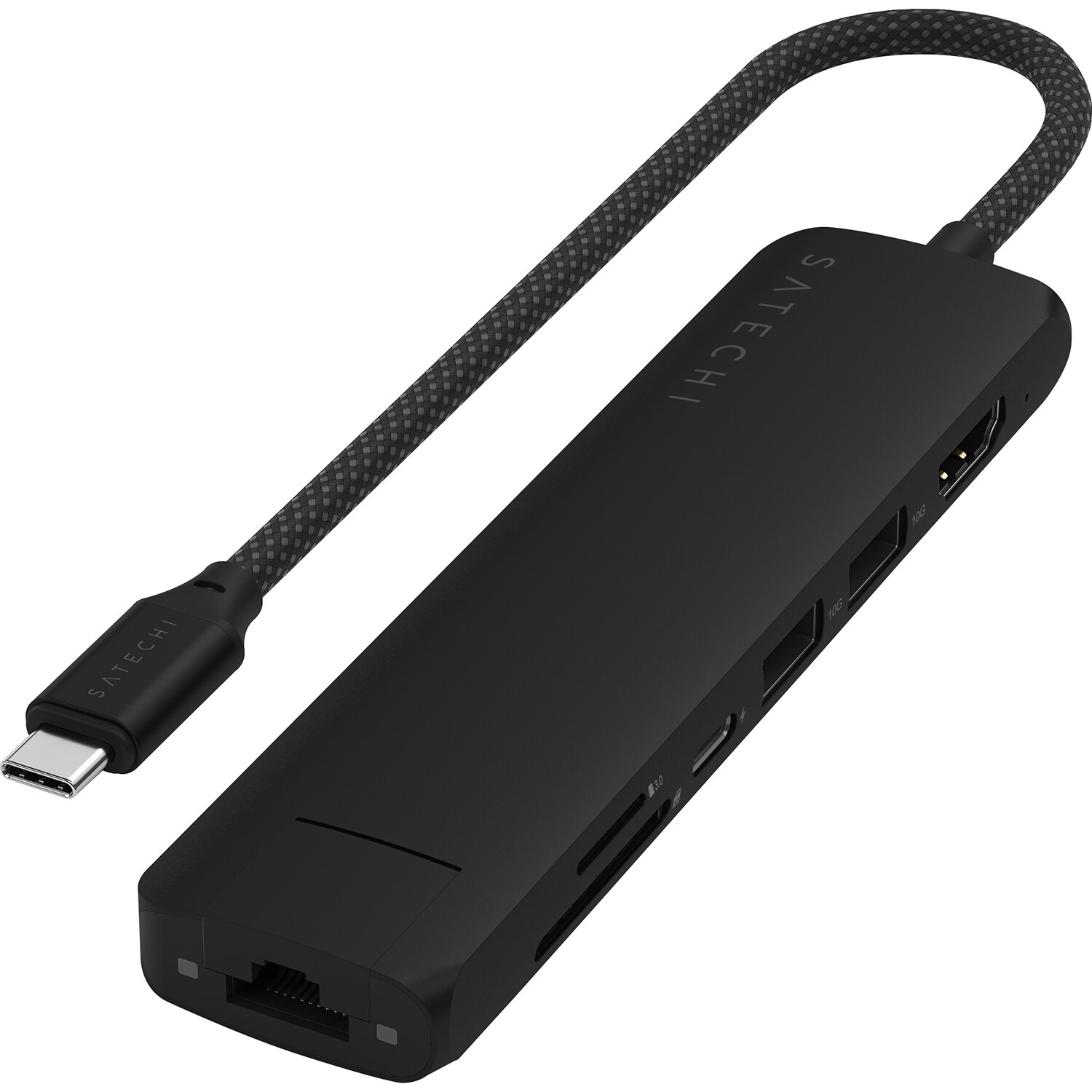 Satechi 7-in-1 USB-C Slim Multiport Adapter with Ethernet