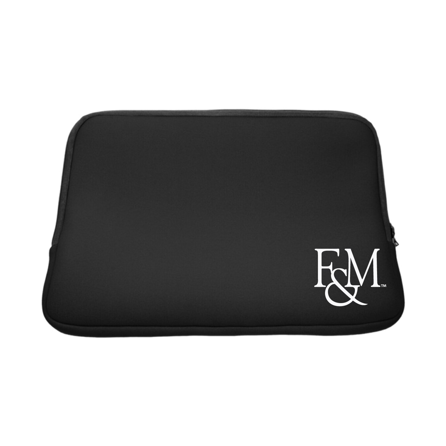 Franklin & Marshall College - Black Laptop Sleeve, Classic V1 - 15"