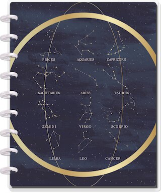 Zodiac Signs (Boho Stargazer) Notebook