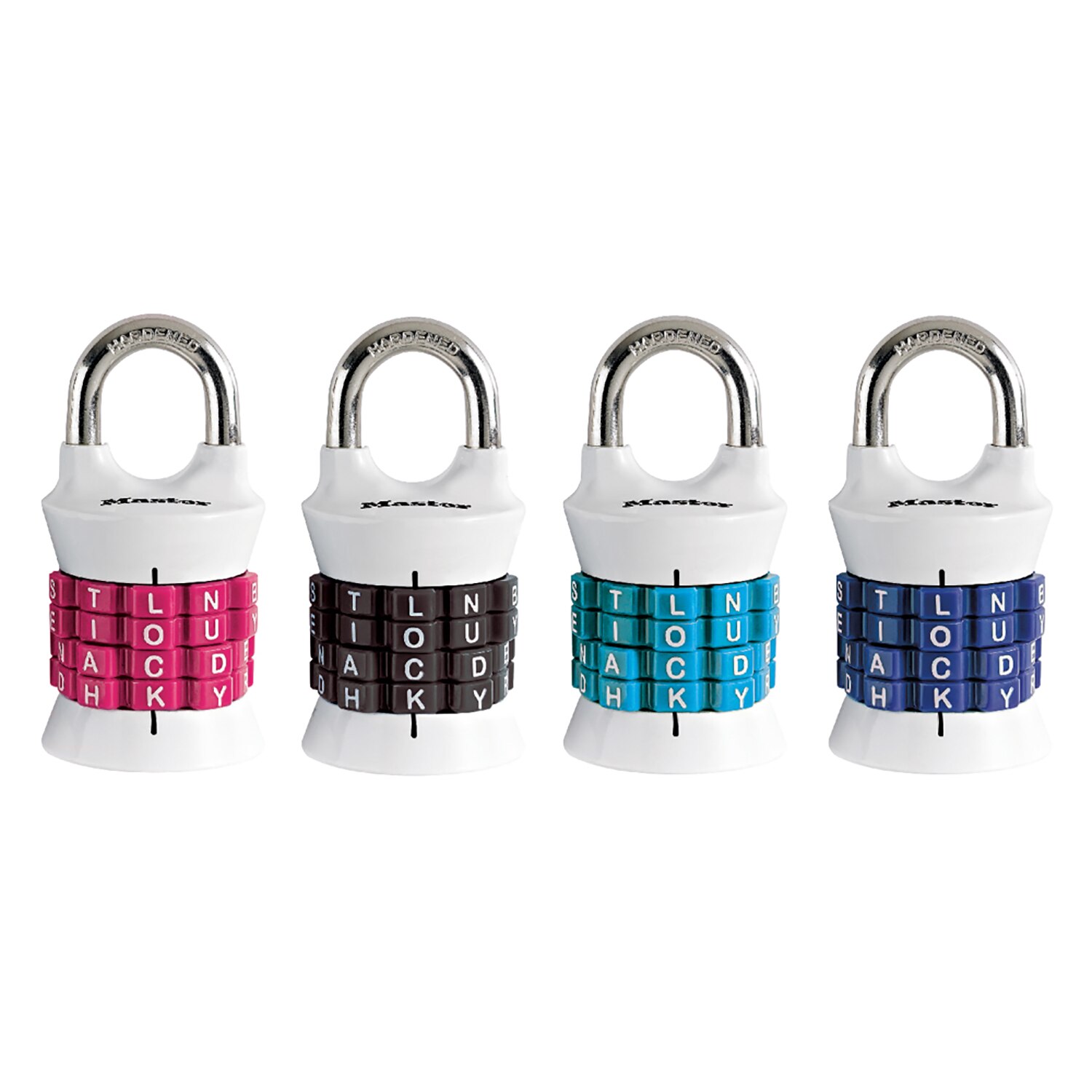 Set Own Combo Lock w Letters