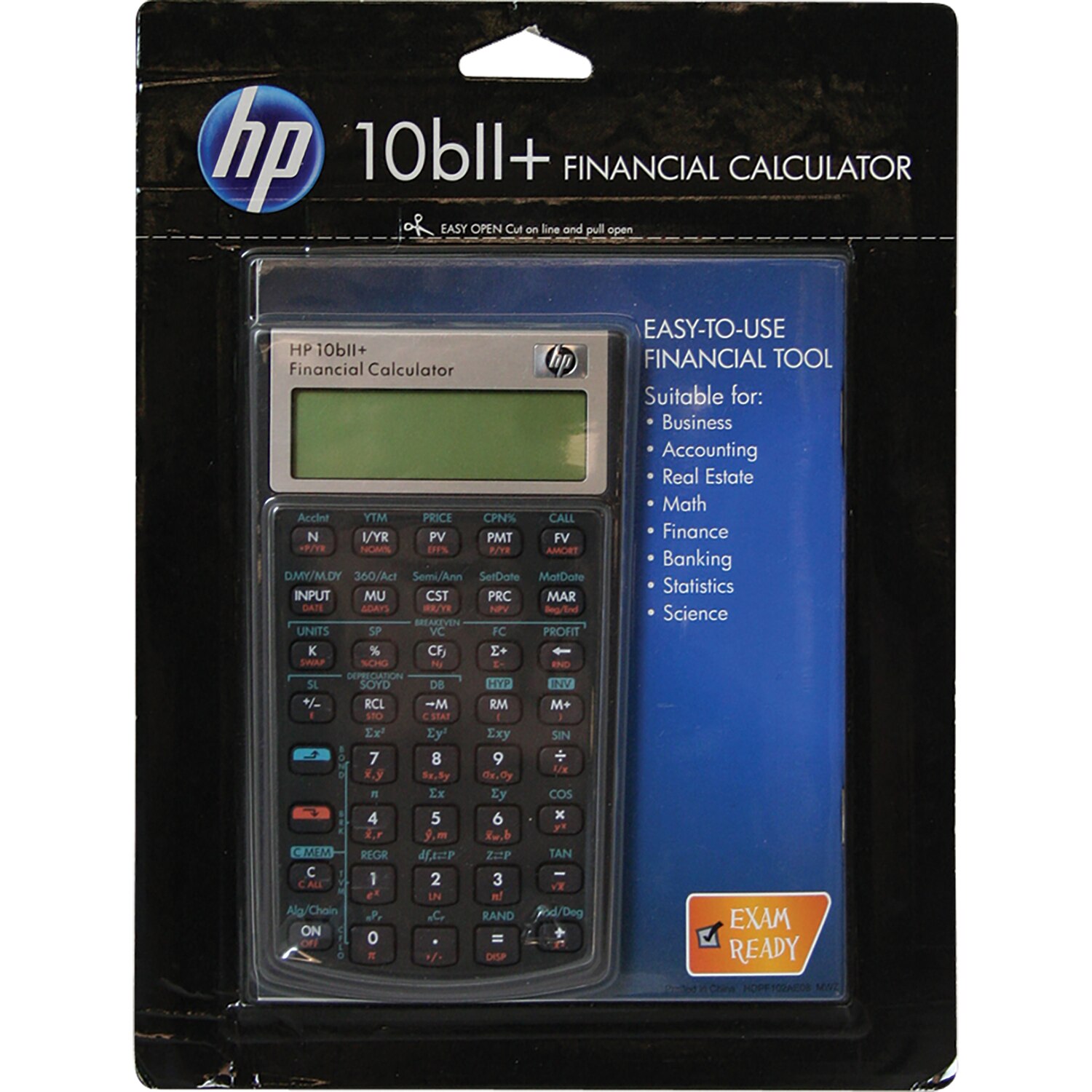 HP 10BII Plus Business/Financial Calculator