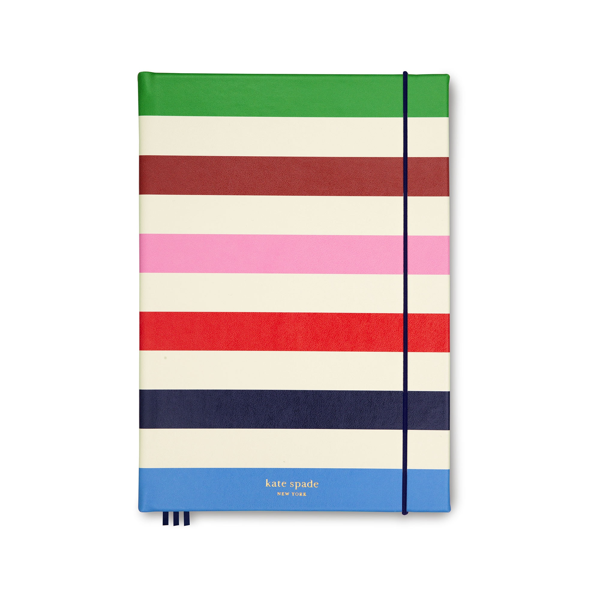 Kate Spade New York Take Note XL Notebook Adventure Stripe