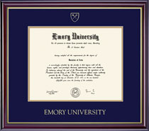 Framing Success 14 x 17 Windsor Gold Embossed School Seal Bachelors, Masters Diploma Frame