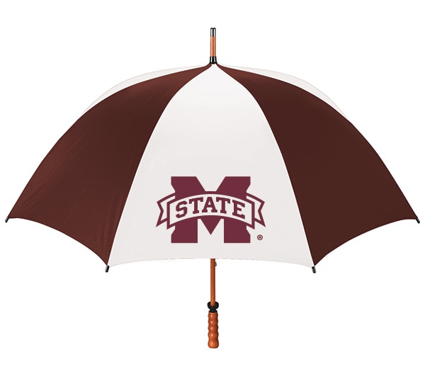 Mississippi State Bulldogs "The Eagle" Sporty Wood Shaft Golf Umbrella 62"
