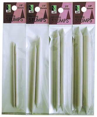 Art Alternatives Blending Stumps, #4, 2/Pkg., 5/16"