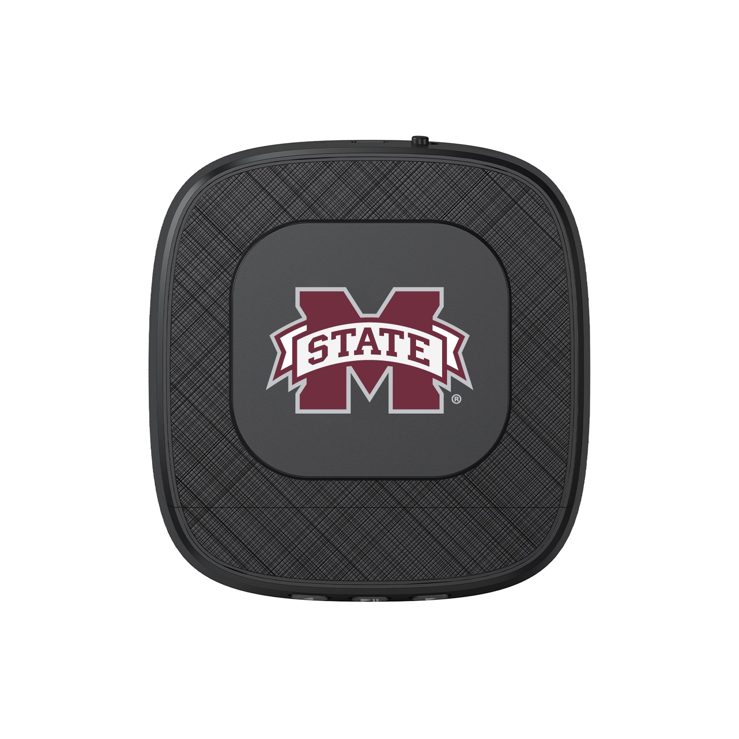 Mississippi State University Portable Speaker with Phone Charger, Black, Classic