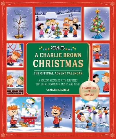 Peanuts: A Charlie Brown Christmas: The Official Advent Calendar (Featuring 5 Songs ): A Holiday Keepsake with Surprises Including Ornaments Music a