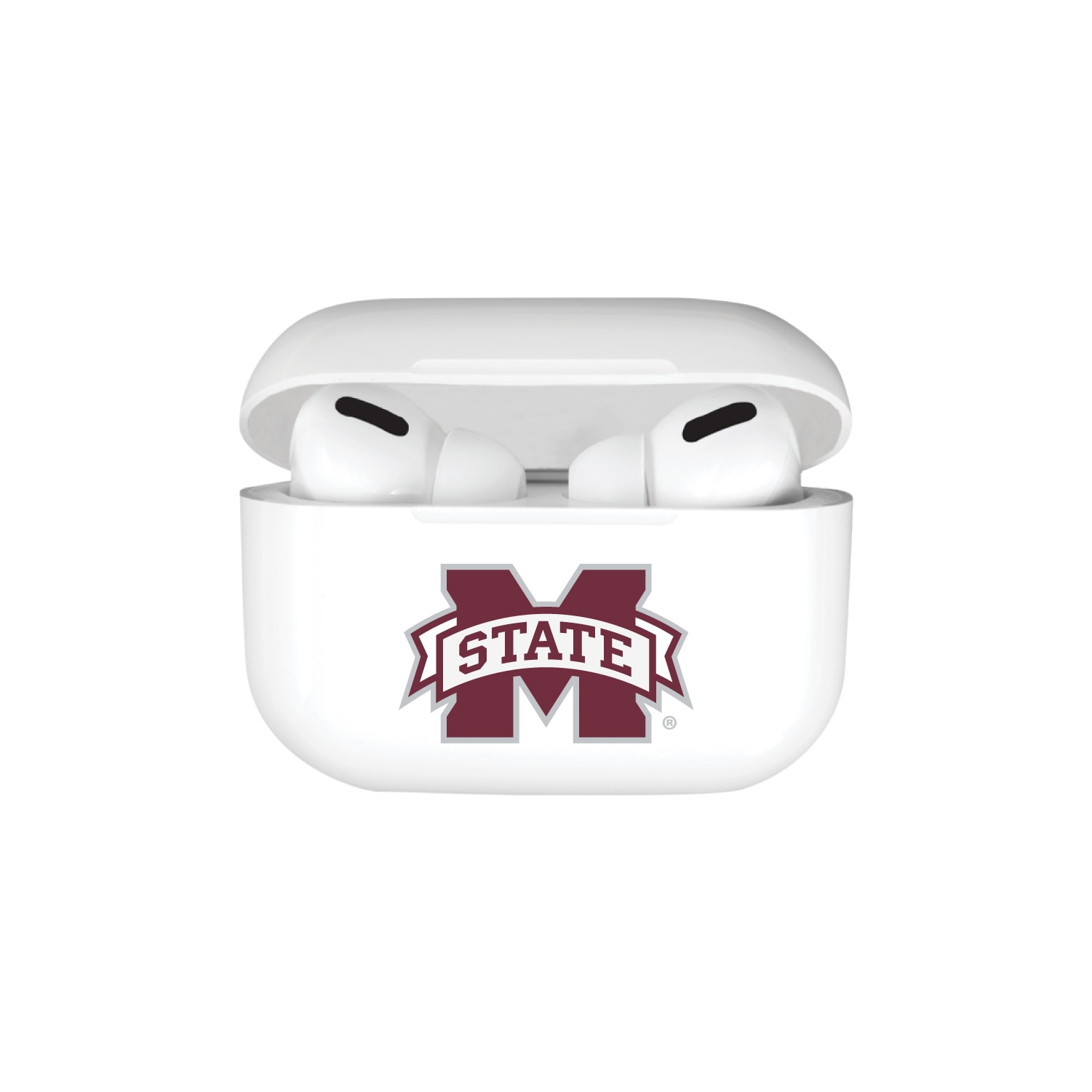 Mississippi State University TPU Airpods Case, Classic