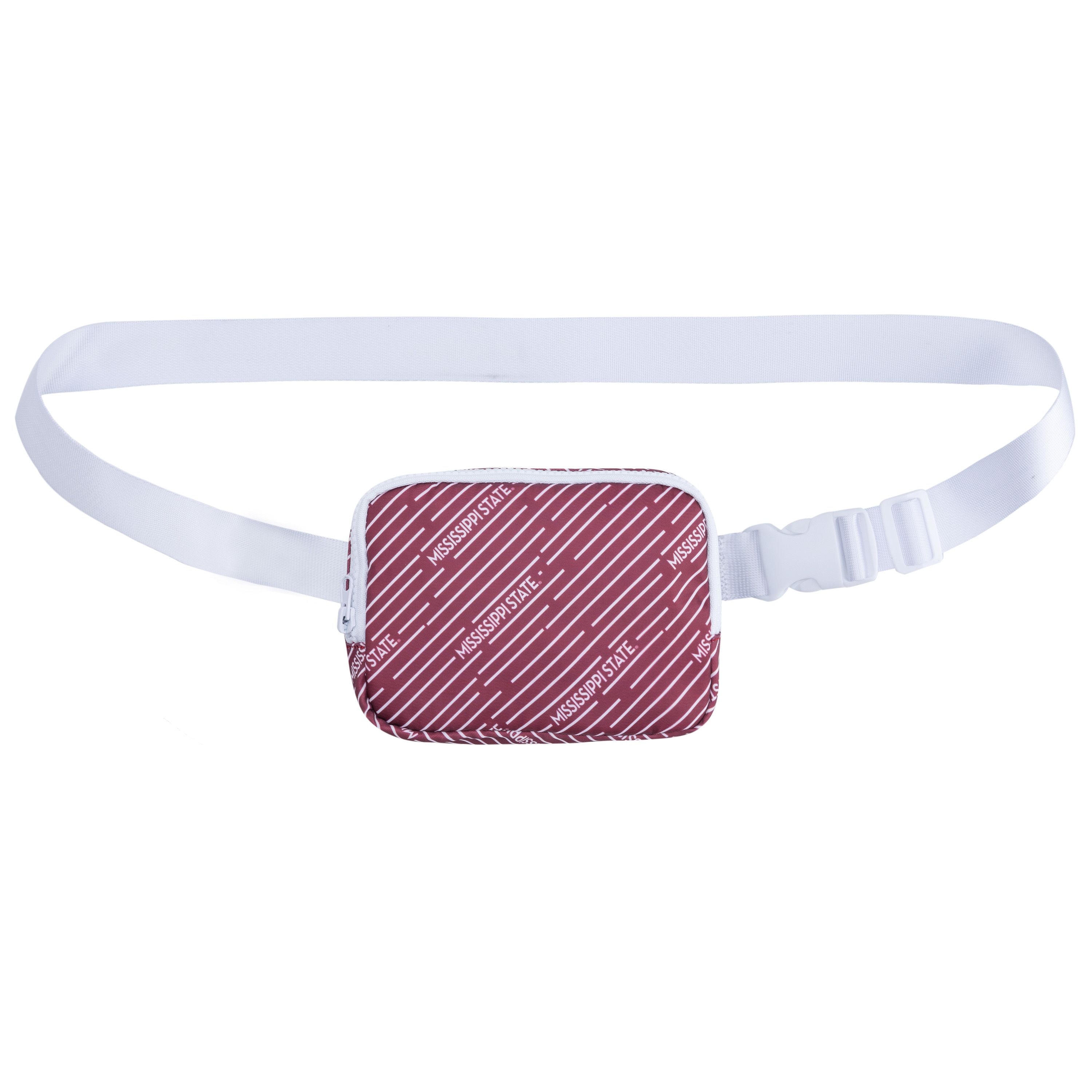 Mississippi State Bulldogs AOP Stripes Fanny Pack