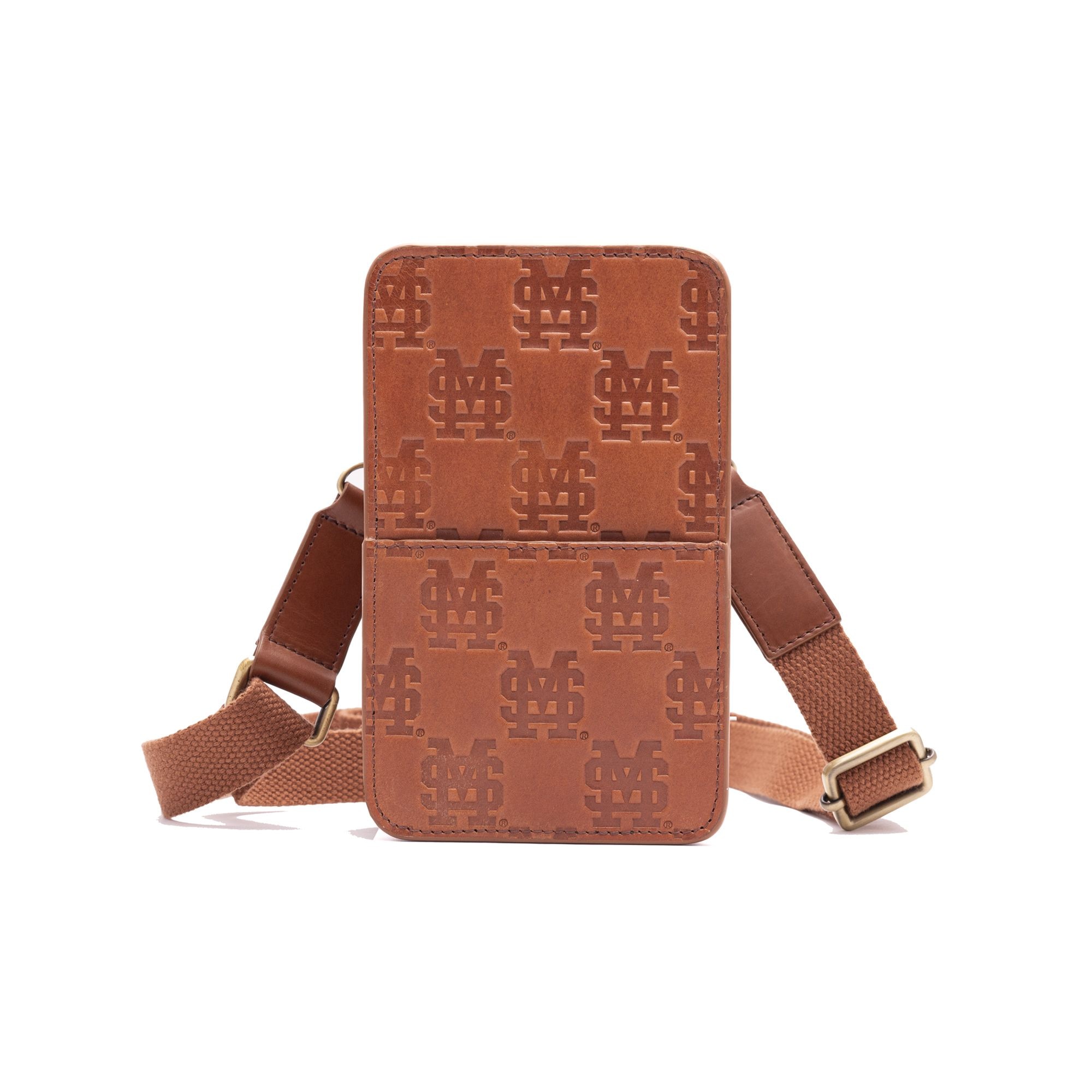 Mississippi State Bulldogs SANDERS LEATHER CROSSBODY