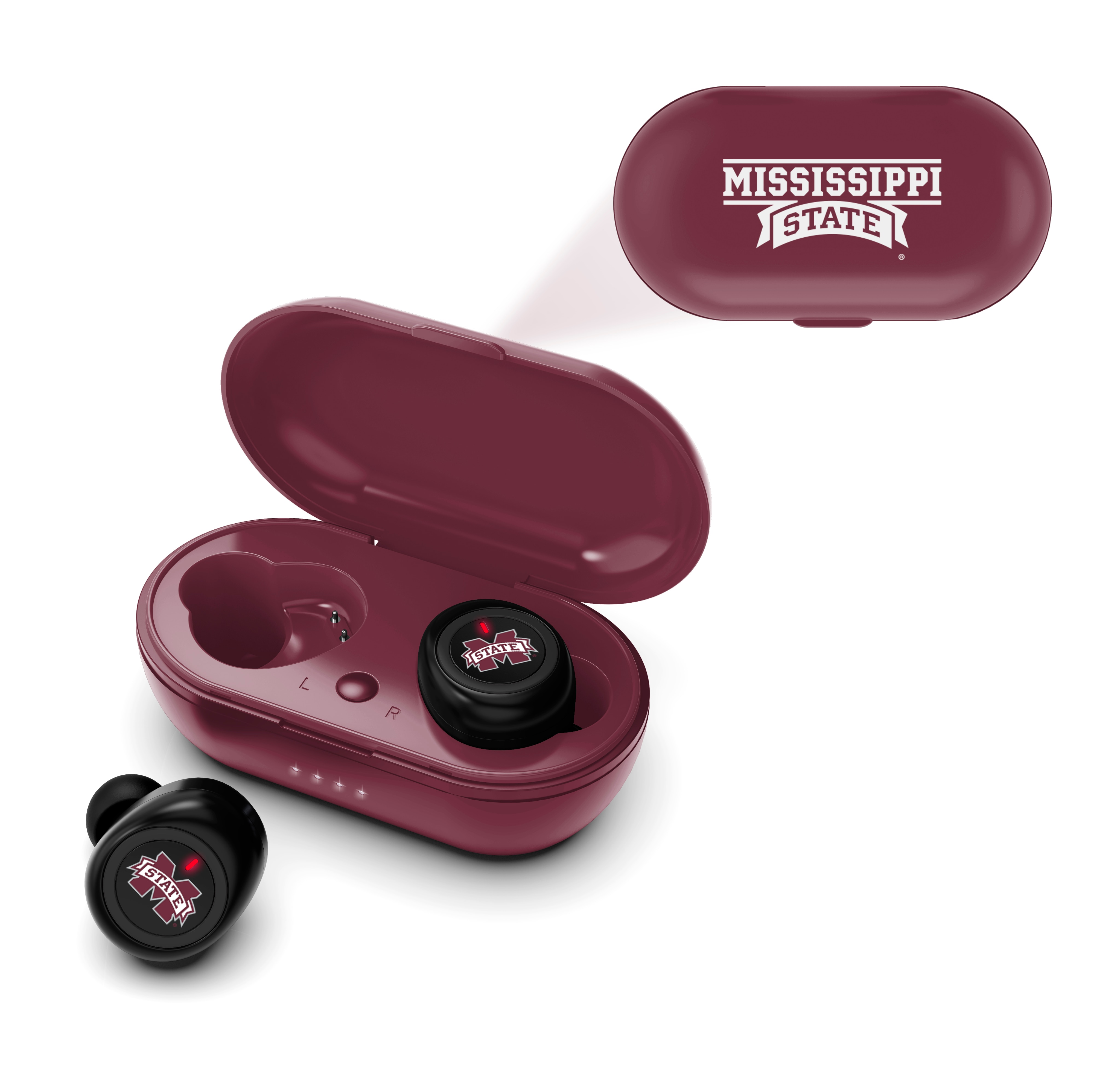 Mississippi State Bulldogs True Wireless Earbuds v.2