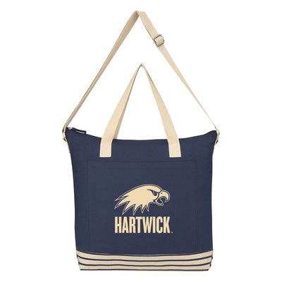 Hartwick College Bottom Line Cotton Tote Bag